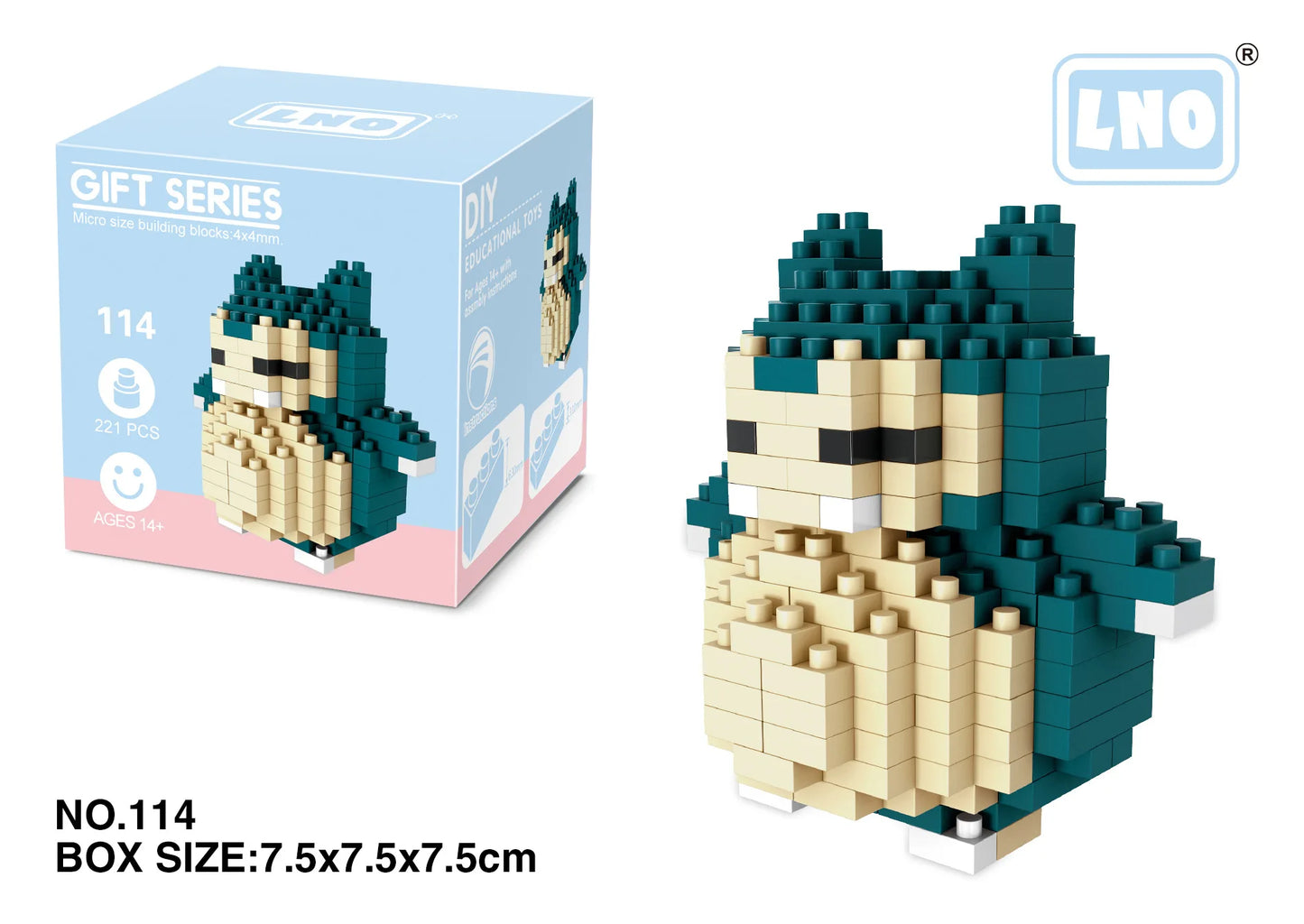 Pokémon small building blocks