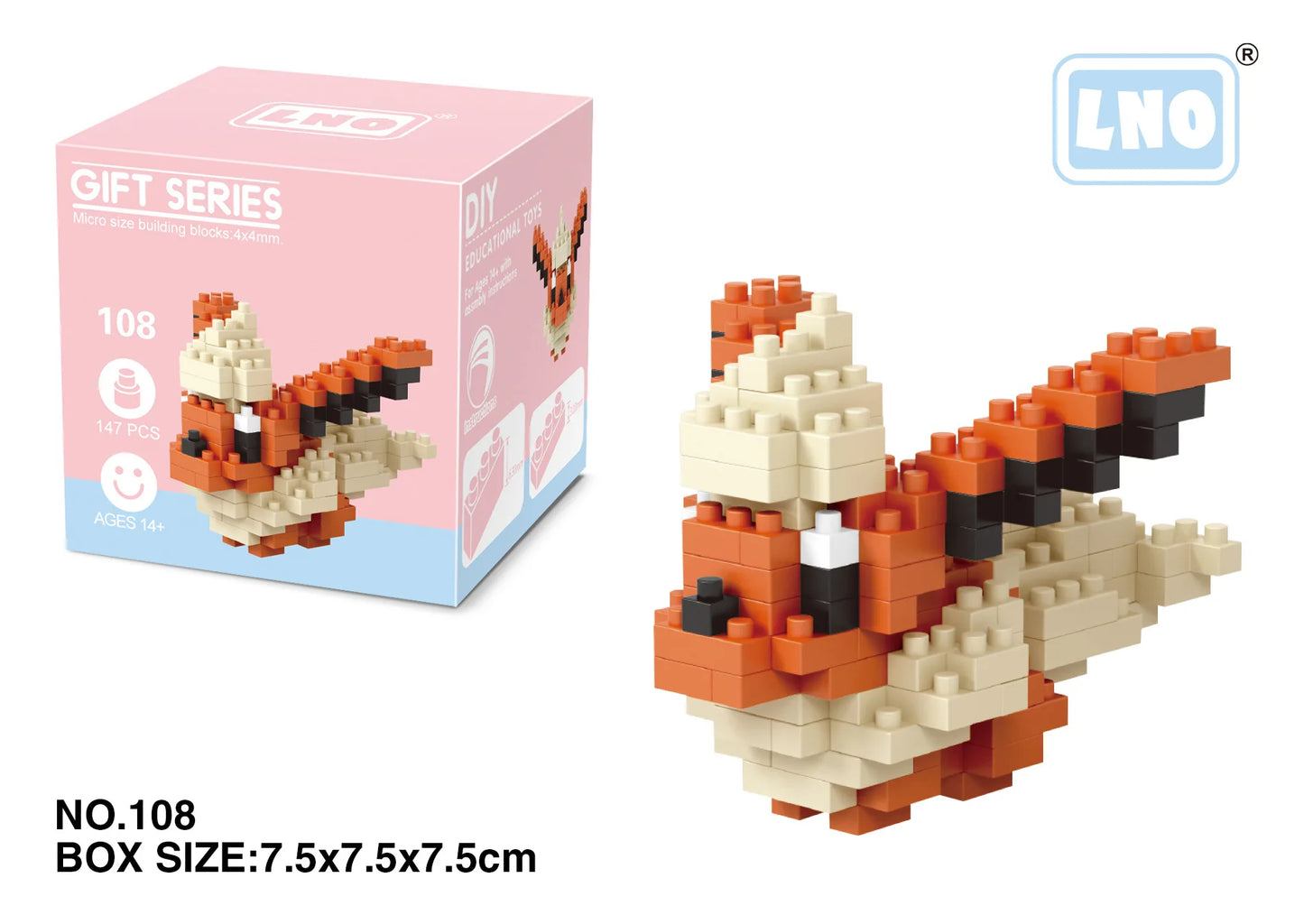 Pokémon small building blocks