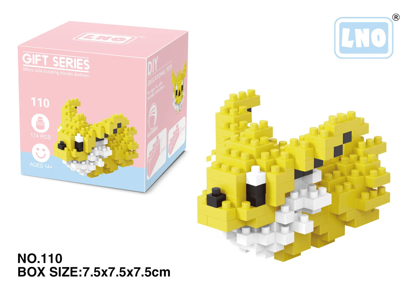 Pokémon small building blocks