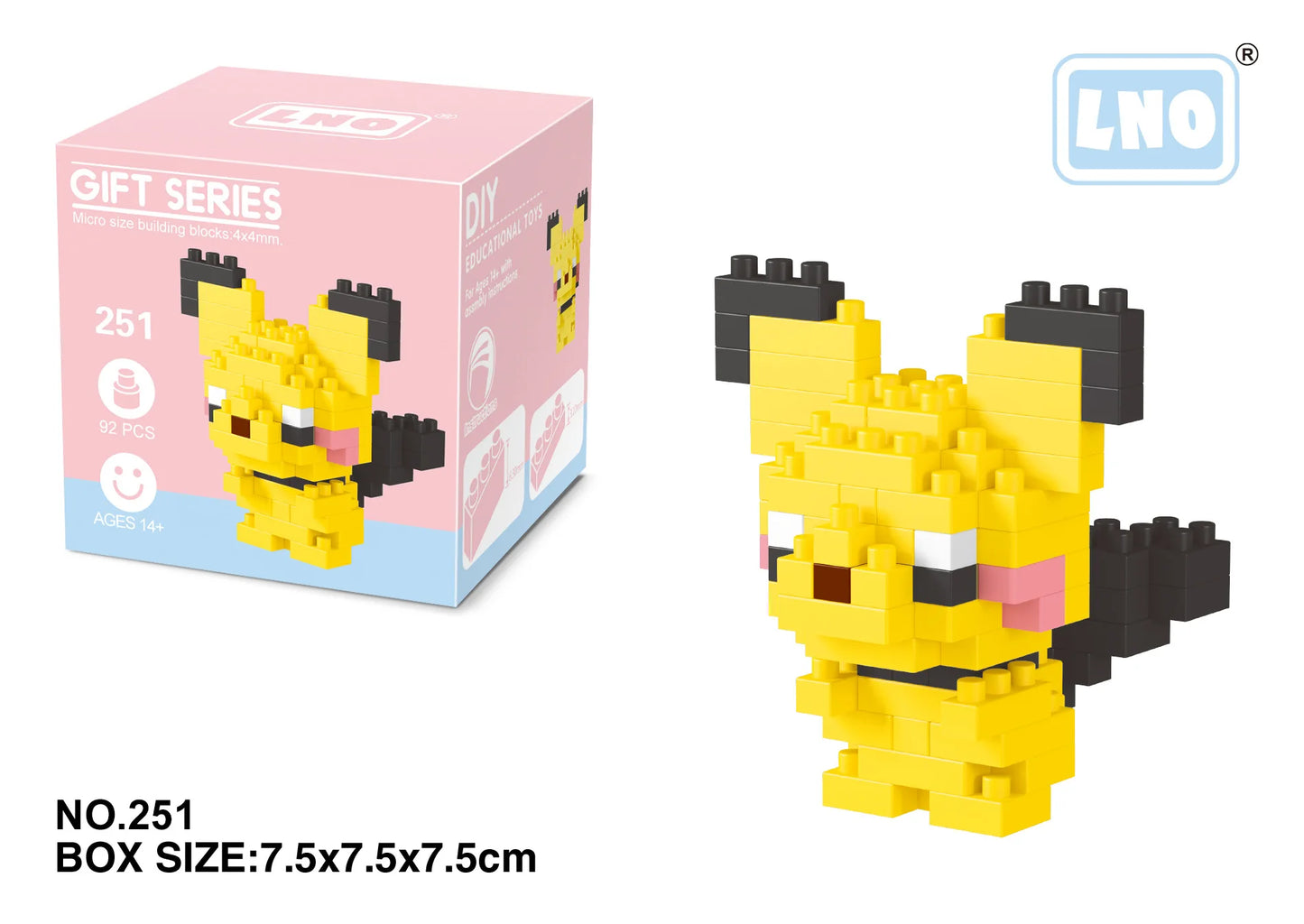 Pokémon small building blocks