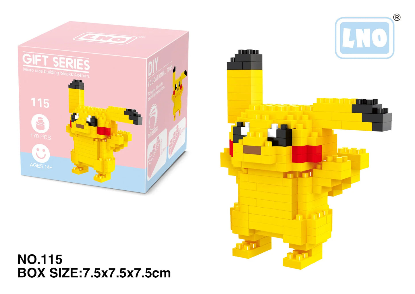 Pokémon small building blocks