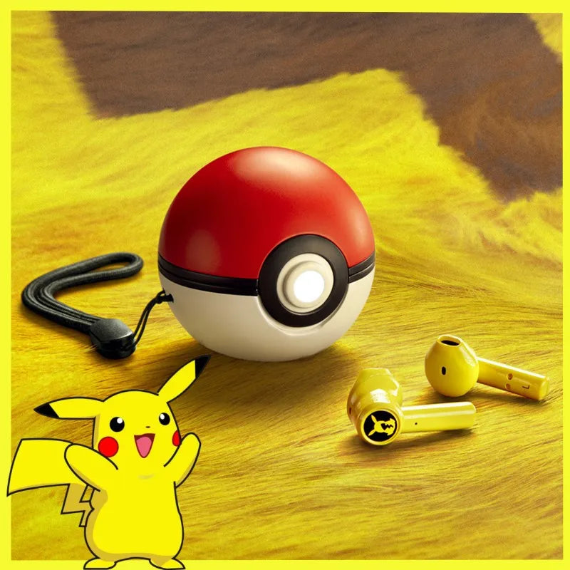 Pokemon Pikachu Earphones Wireless Bluetooth 5.0 Razer